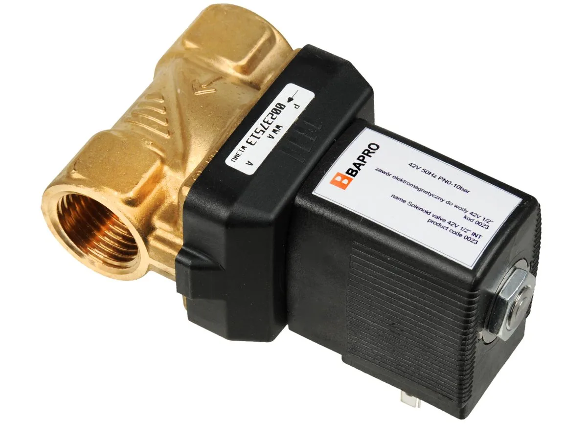 Zawór elektromagnetyczny do wody 42V 1/2”