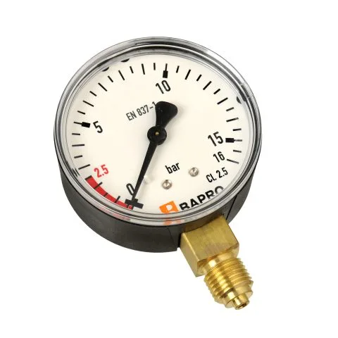 Manometr do wody 0-16 BAR 1/4” gw. zew.