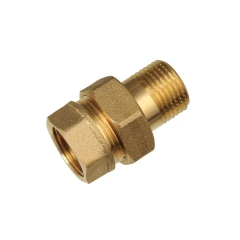 Śrubunek 1/2” z uszczelką gw. wew / zew
