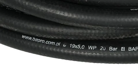 Wąż gumowy 3/4” 1,40 m