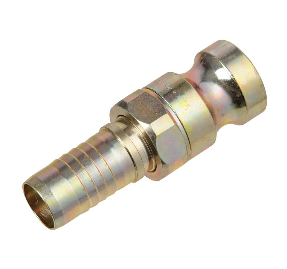 Złącze tynkarskie męskie 25mm z tuleją obrotową na wąż 25mm 50 BAR pod zakucie