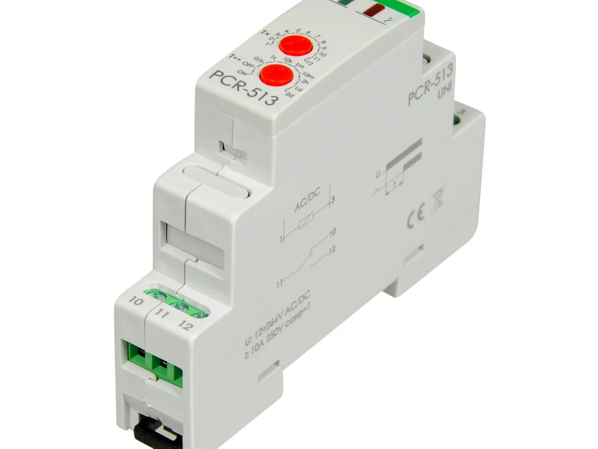 Przekaźnik czasowy uniwersalny PCR-513 (P1,P5)